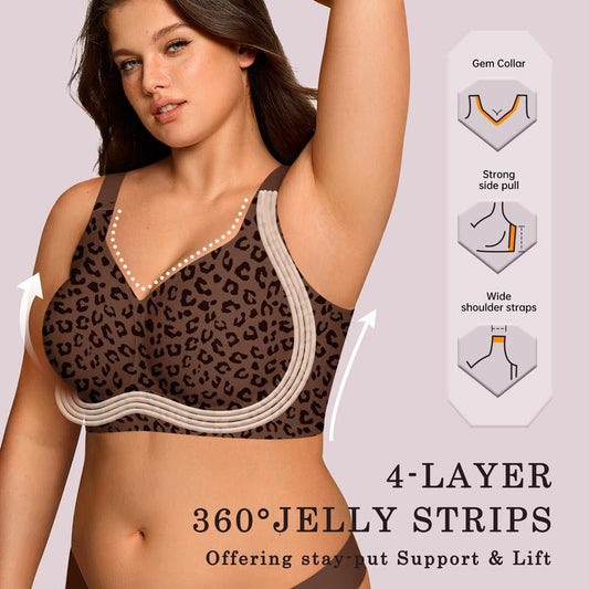 ✨LAST DAY BUY 1 GET 1 FREE🎁Jelly Wireless Bra💃 – Full Coverage, Ultra Soft & All-Day Comfort