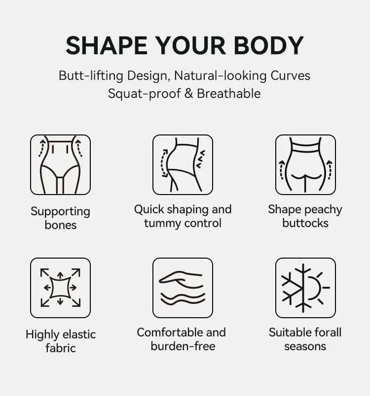 High Waist Tummy Control Shapewear Panties