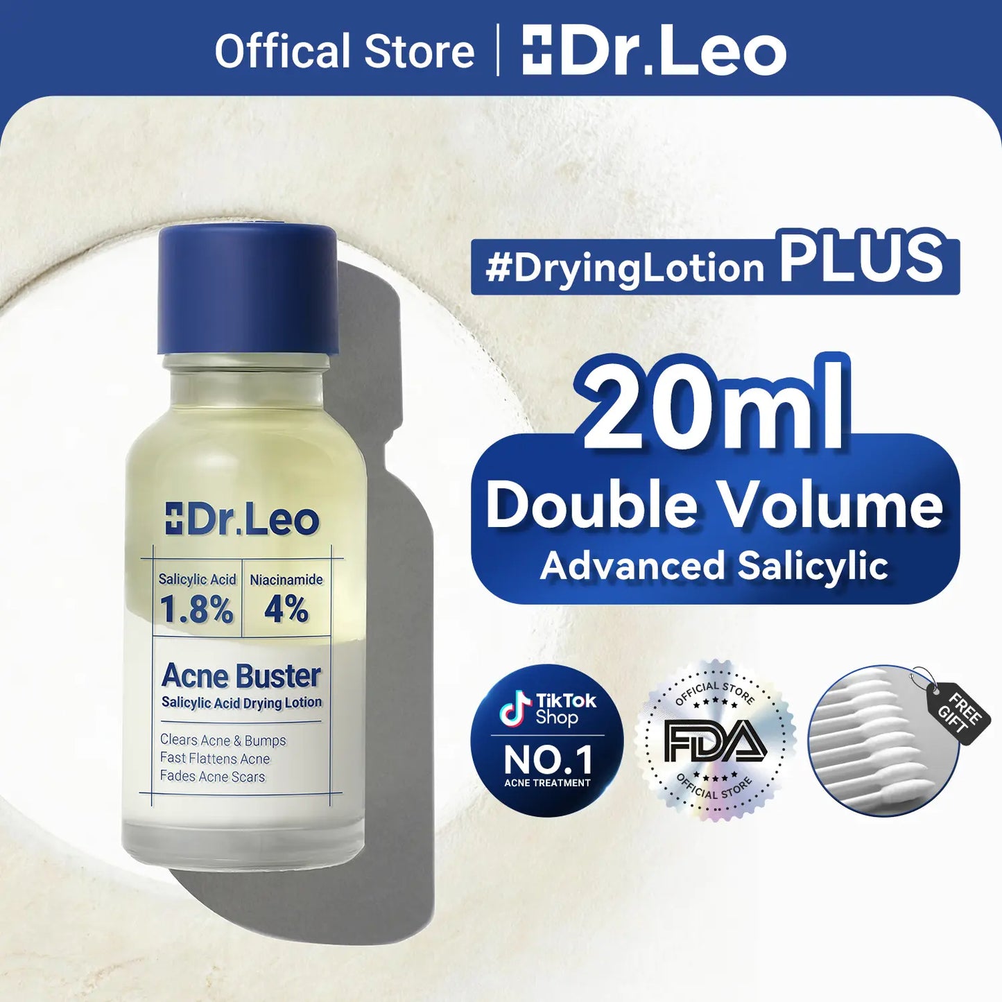 ⭐⭐⭐⭐⭐Overnight Acne Drying Lotion – Fast Spot Treatment for Pimples & Breakouts