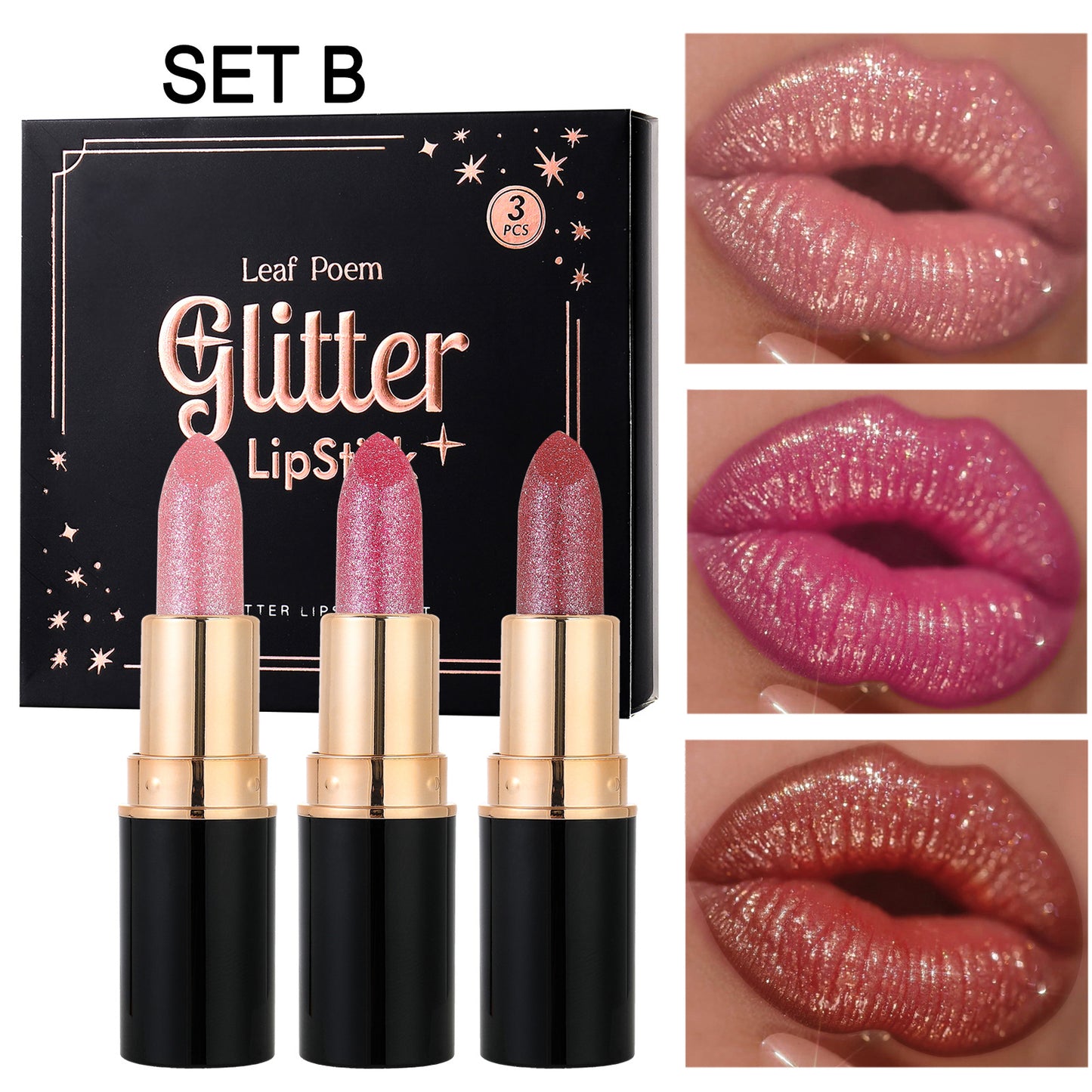 💎 Diamond Glitter Lip Gloss | Waterproof Shine That Lasts ✨🔥