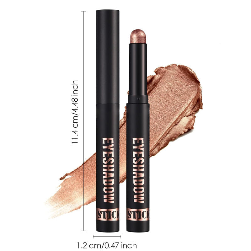 💗LAST DAY PROMOTION - 50%OFF🎁✨8 Colors Glitter Eyeshadow Stick Waterproof & Long-Wearing & Multi-Use