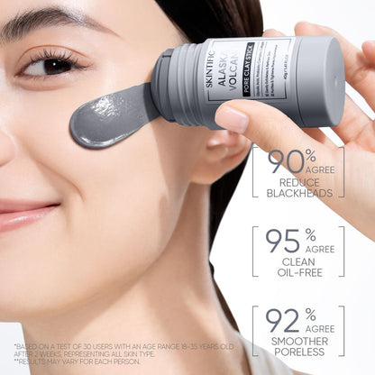 🔥 Limited Time Offer – Alaska Volcano Clay Mask Stick for Pore Cleansing, Blackhead Removal & Smoother-Looking Skin