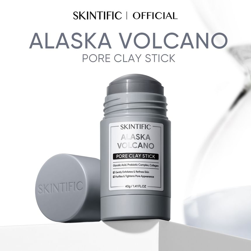 🔥 Limited Time Offer – Alaska Volcano Clay Mask Stick for Pore Cleansing, Blackhead Removal & Smoother-Looking Skin