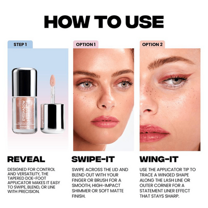 🔥Sold out soon! 🔥Eyeshadow SHINY, a long-lasting, crease-proof liquid eyeshadow