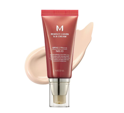 💥Buy one，get one free! 🔥 Missha M Perfect Cover BB Cream SPF42 PA+++ – Coverage, Hydration & Sun Protection in One