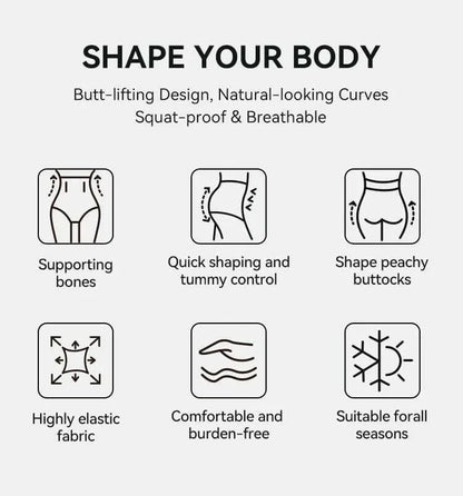 High Waist Tummy Control Shapewear Panties