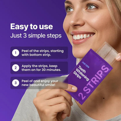 💥Buy 2 Get 1 Free🦷Purple Whitening Strips