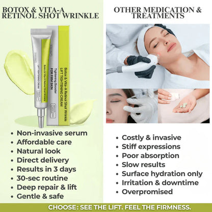 🌿 💫Tiworld® Botox & Vita-A Retinol Shot Wrinkle-Lift Tightening cream - Last Day Promotion 50% OFF