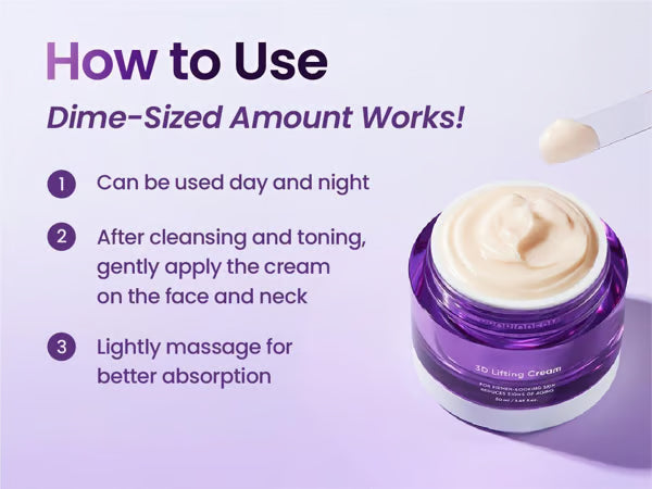 Korean-Inspired Peptide Lifting Cream for Firmer Probioderm 3D Lifting Cream 1.7 fl oz