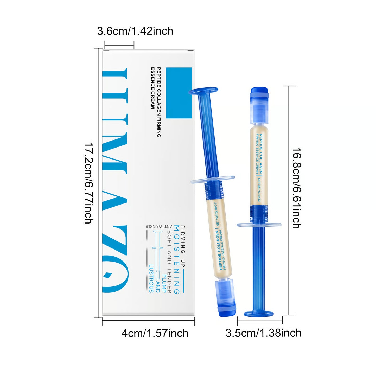 🏆Flash Sale⚡Polypeptide Collagen Elastic Essence Cream Moisturizing Hydrating Firming Low Irritating Serum