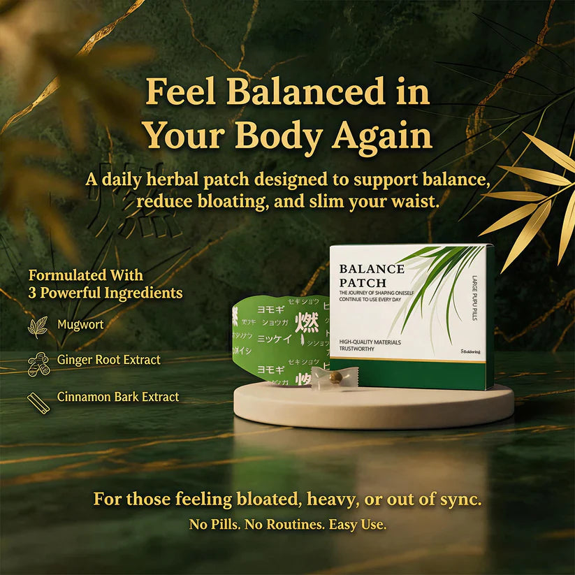 Japanese Herbal Balance Patch-Fight bloating, improve digestion