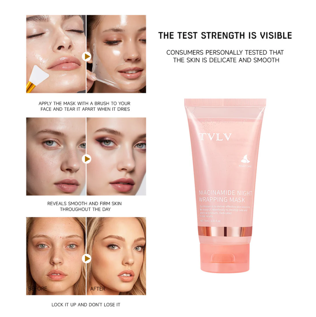 Pamper Yourself — Buy 2 Collagen Night Masks, Get 1 Free! Wake Up to Youthful, Hydrated Skin!