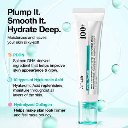 🏆Flash Sale ✨🔥Buy 1 get 1 free🔥PDRN Hyaluronic Acid 100 Moisturizing Cream 60 ml