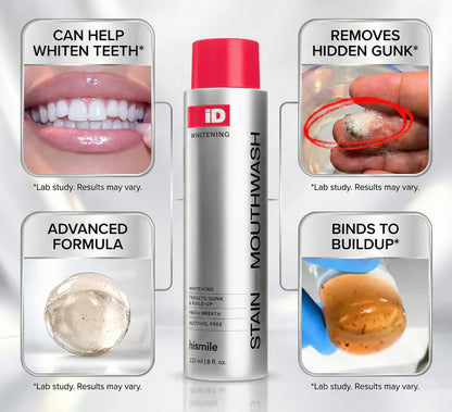 🦷Power Stain-Removing Mouthwash – Brighter Teeth in Every Rinse 💎