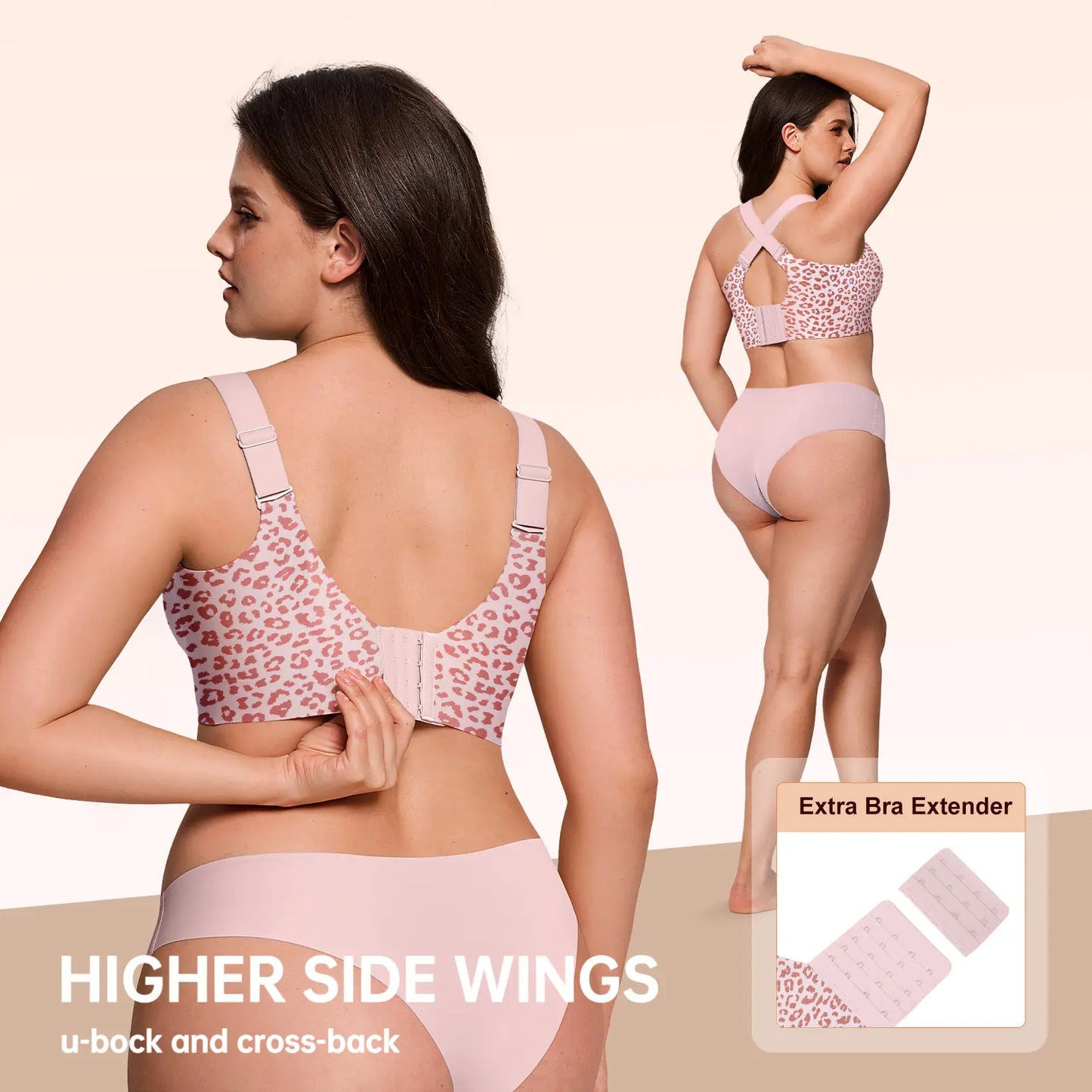 ✨LAST DAY BUY 1 GET 1 FREE🎁Jelly Wireless Bra💃 – Full Coverage, Ultra Soft & All-Day Comfort