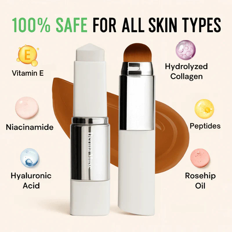 💥NEW & Upgraded💥 The most popular cosmetics at present-Korean Color-Changing Foundation Stick2.0