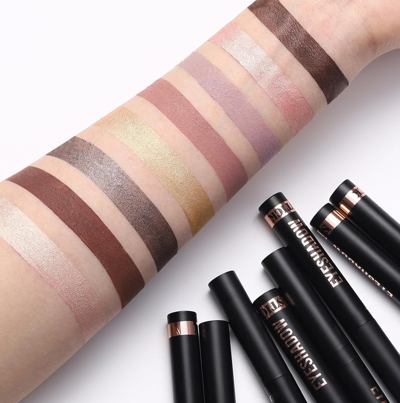 💗LAST DAY PROMOTION - 50%OFF🎁✨8 Colors Glitter Eyeshadow Stick Waterproof & Long-Wearing & Multi-Use