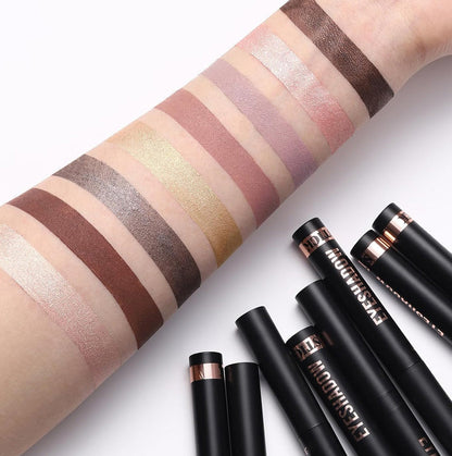💗LAST DAY PROMOTION - 50%OFF🎁✨8 Colors Glitter Eyeshadow Stick Waterproof & Long-Wearing & Multi-Use