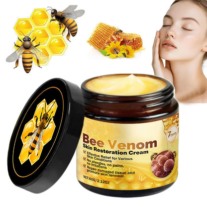 🔥 Buy 1 Get 1 FREE – Bee Venom Skin Repair Cream for Deep Hydration, Smoother Skin & Reduced Appearance of Fine Lines