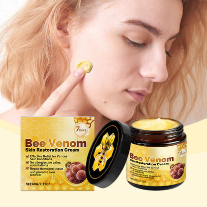 🔥 Buy 1 Get 1 FREE – Bee Venom Skin Repair Cream for Deep Hydration, Smoother Skin & Reduced Appearance of Fine Lines